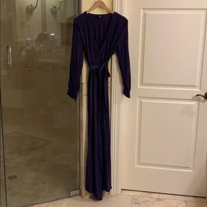 VICI Long Sleeve NAVY Maxi Dress – Medium